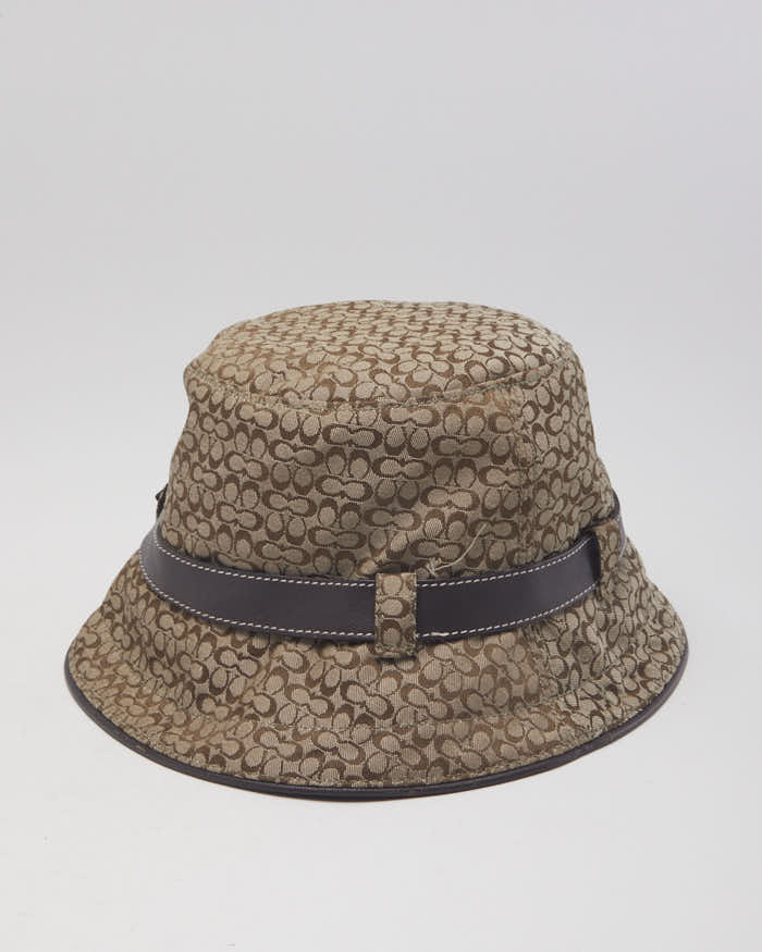 Vintage Coach Monogram Bucket Hat