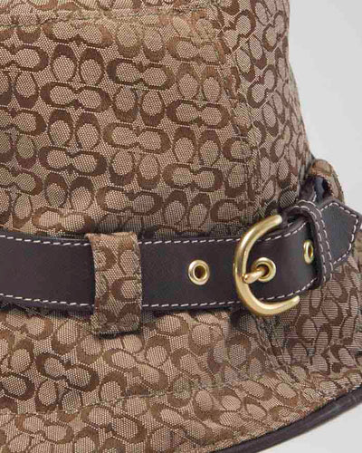 Vintage Coach Monogram Bucket Hat