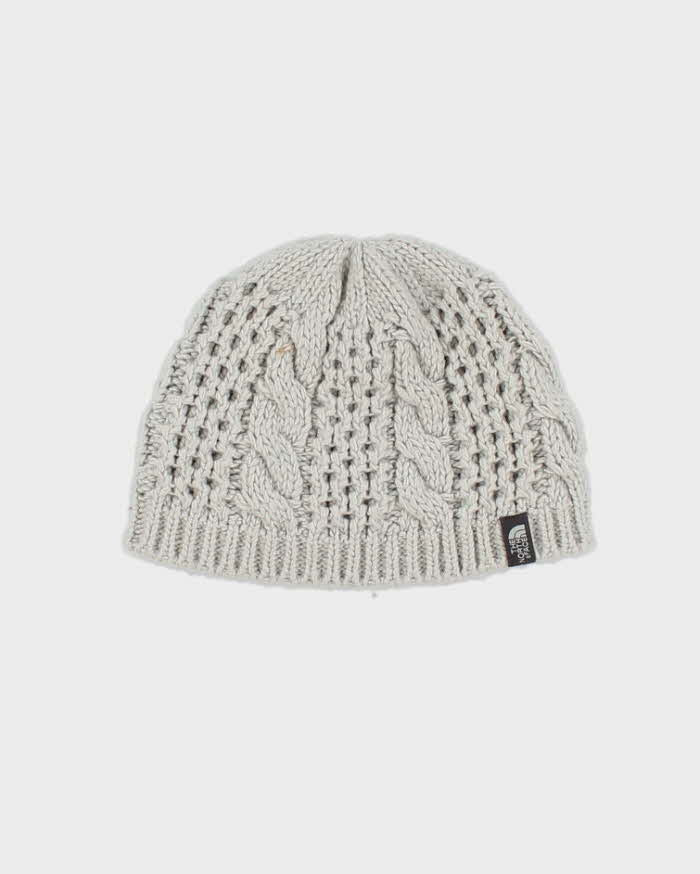 Vintage Y2K Women's The North Face Cable Knit Toque Beanie OS