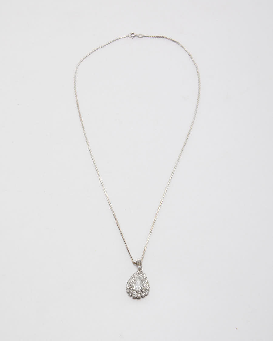 Diamante Pendant Necklace