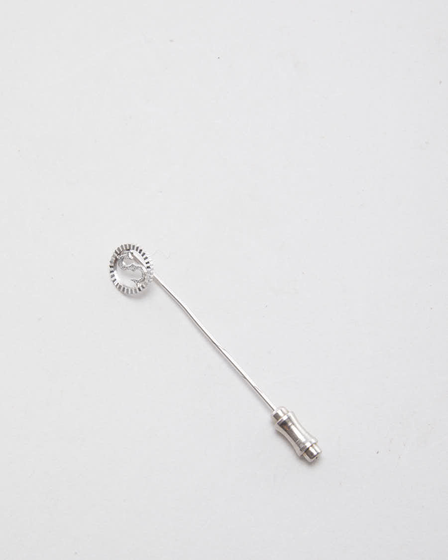 Sterling Silver 'S' Pin