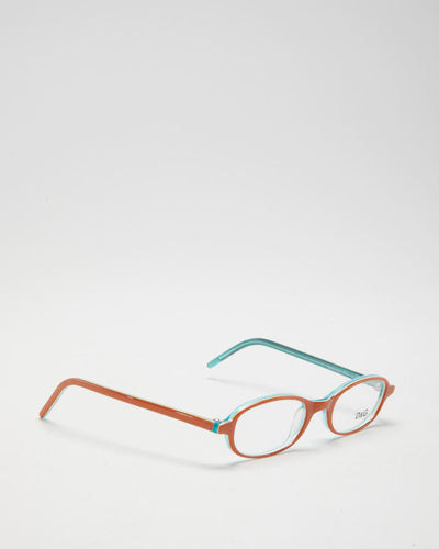 Y2K 00s Dolce & Gabbana Orange Eyeglasses - O/S