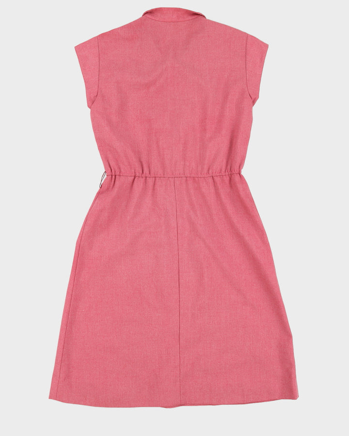 1980s Owl Print Dress - S