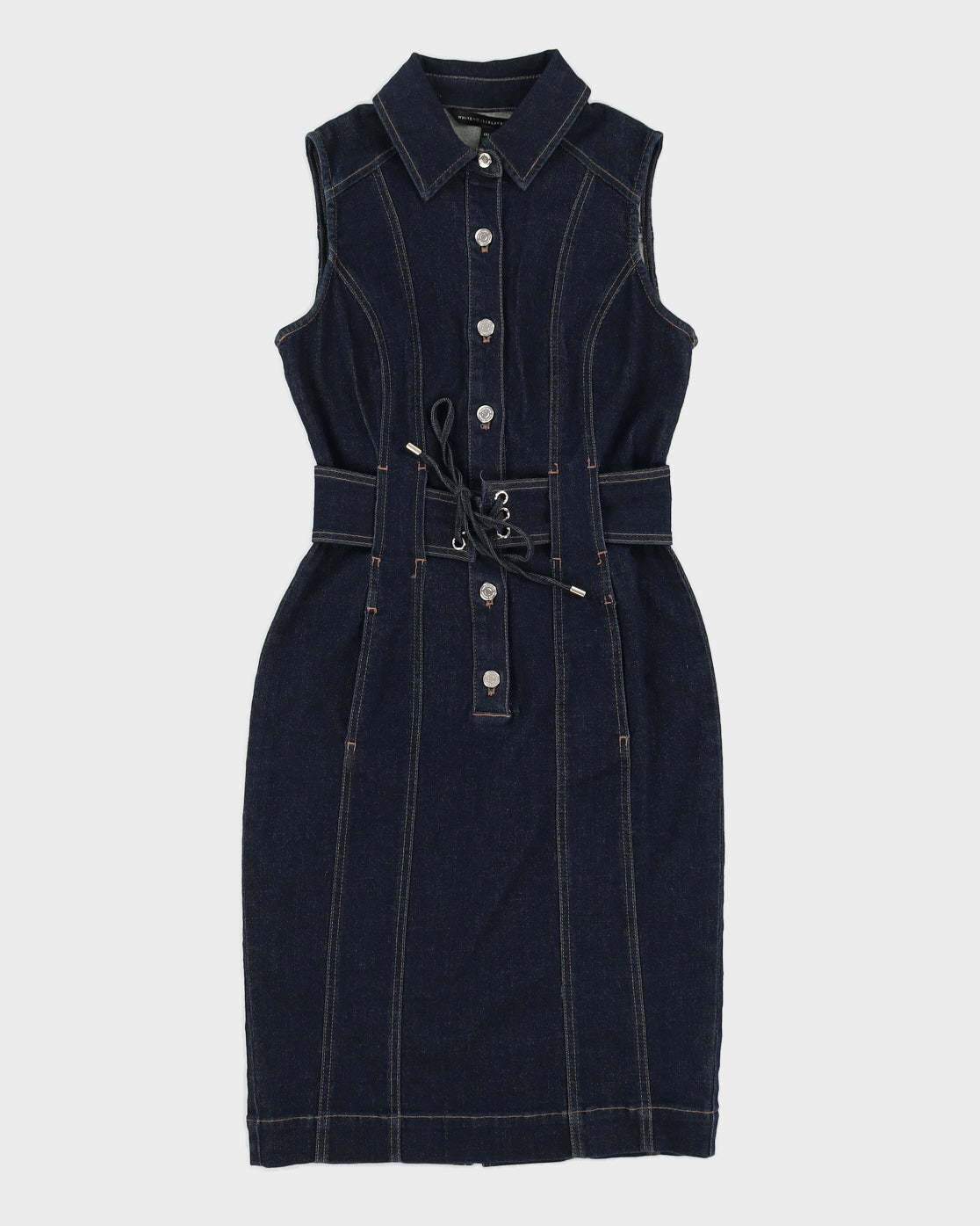 White House Black Market Denim Dress