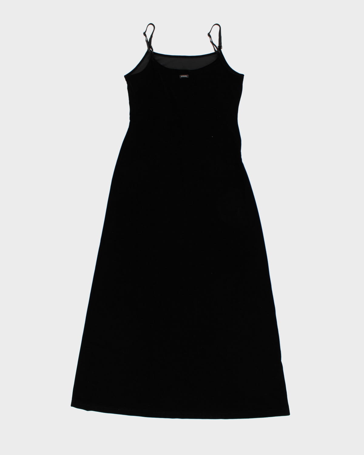 2000's Dream Guess Maxi Black Dress - L