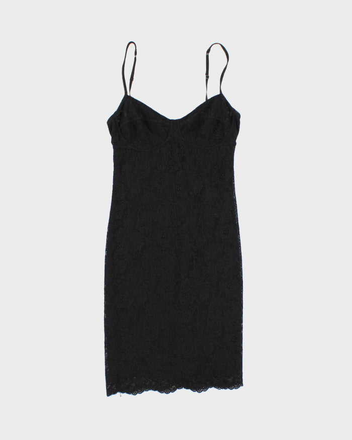 Vestido camisero de encaje Winfred vintage para mujer XXS – Rokit