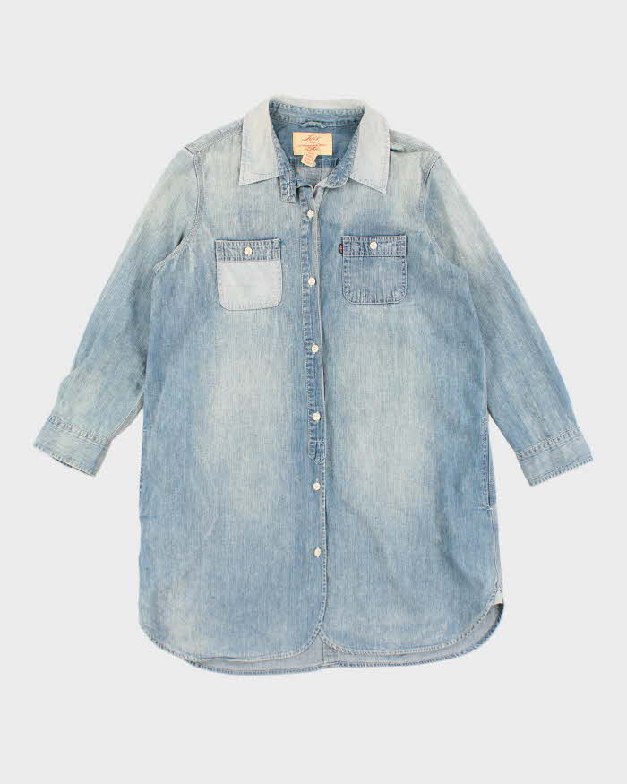 Y2k 00s Levi's Denim Dress - M Rokit Y2k 00s Levi's Denim Dress - M Rokit