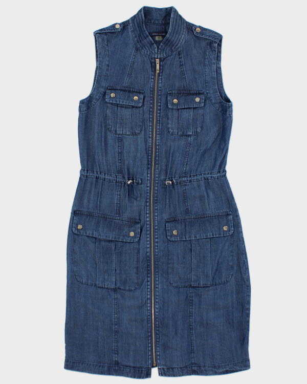 Tommy Hilfiger Light Denim Cargo Dress - S Rokit Tommy Hilfiger Light Denim Cargo Dress - S Rokit