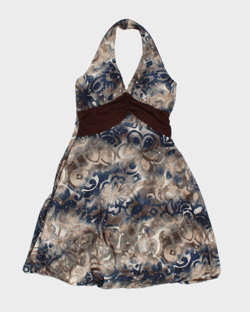 y2k halter dress Y2k 00s Muaa Halter Dress
