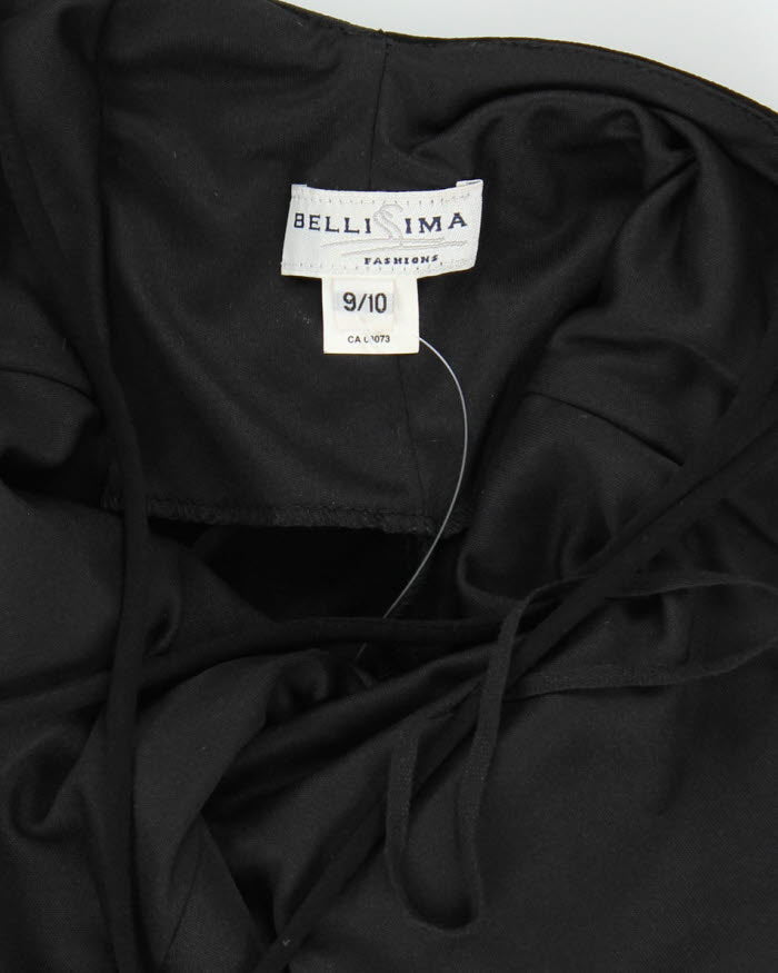 Y2k 00s Bellissima Black Maxi Dress - S