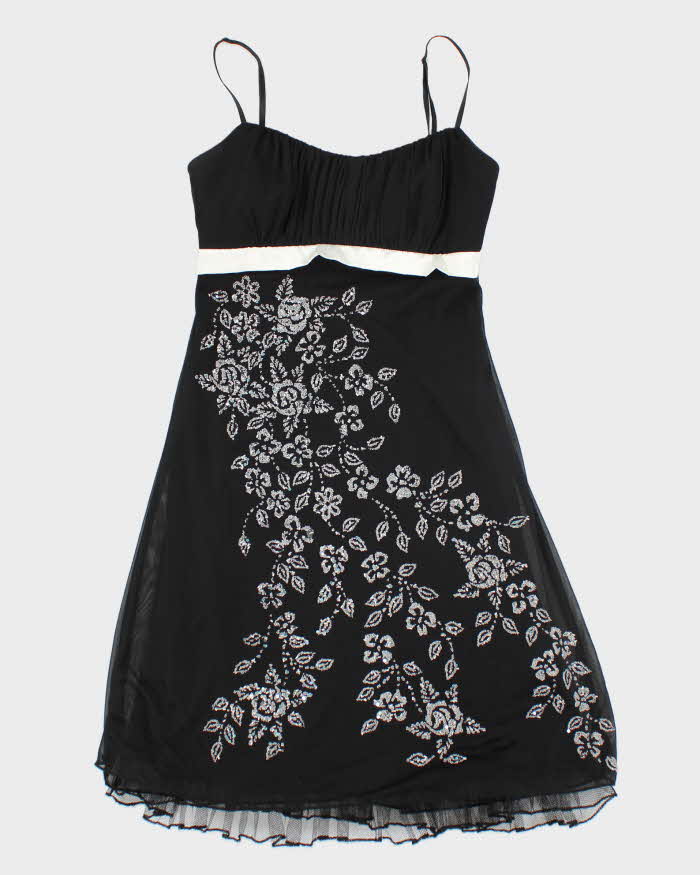Y2k 00s Ruby Rox Beaded Dress - S Rokit Y2k 00s Ruby Rox Beaded Dress - S Rokit