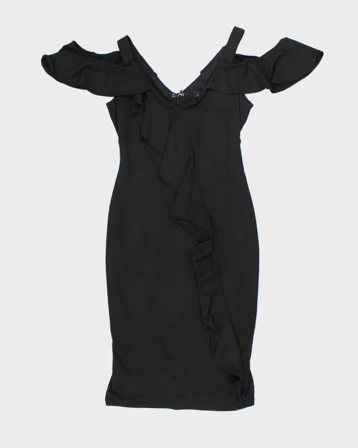le chateau off the shoulder dress Y2k 00s Le Chateau Black Dress