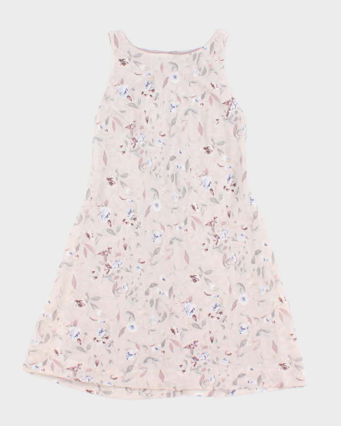 Vintage 90s All That Jazz Floral Dress S