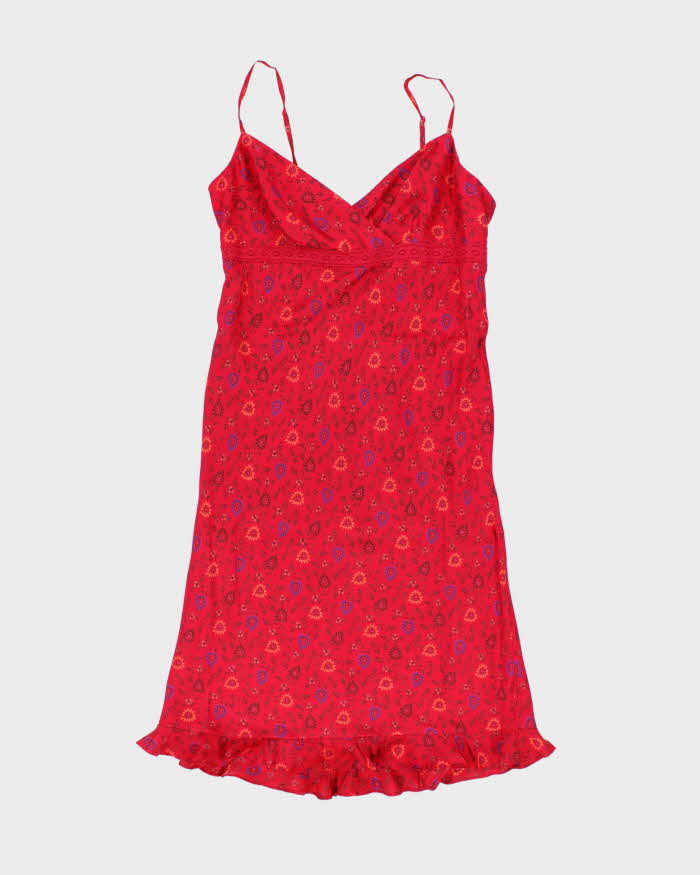 Vintage 90s Express Silk Dress - S