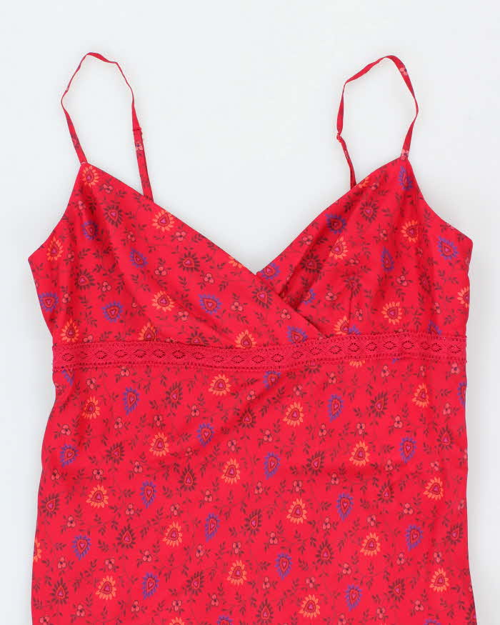 Vintage 90s Express Silk Dress - S