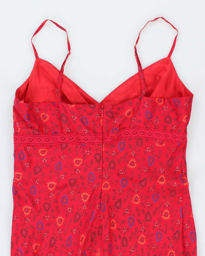 Vintage 90s Express Silk Dress - S