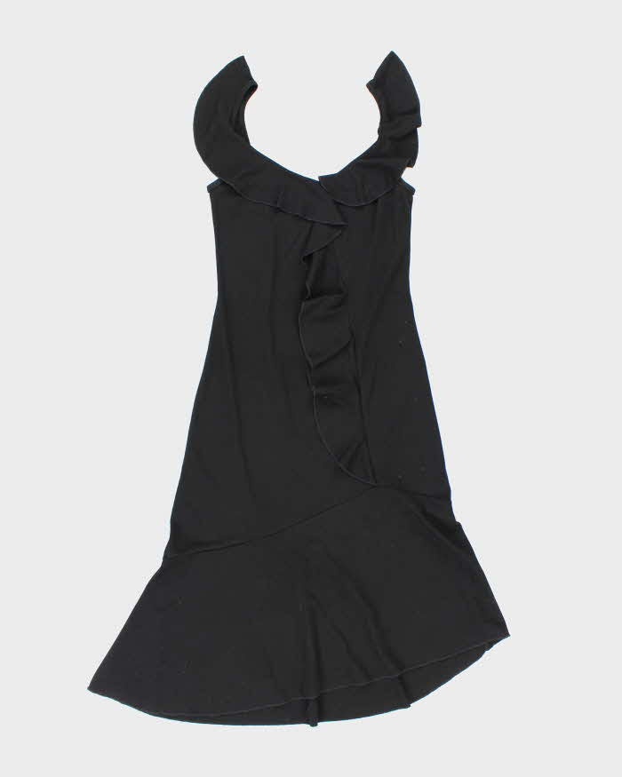 Vintage 90s Heart Soul Ruffle Dress - XS