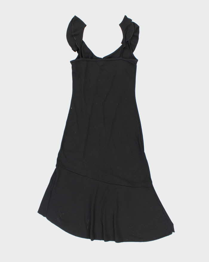 Vintage 90s Heart Soul Ruffle Dress - XS