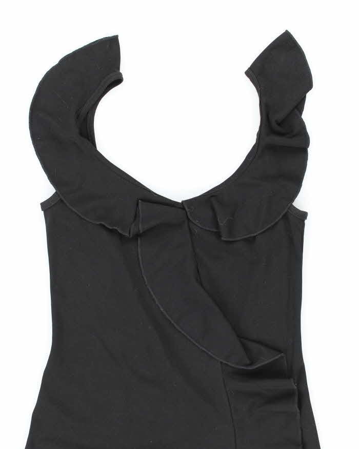 Vintage 90s Heart Soul Ruffle Dress - XS