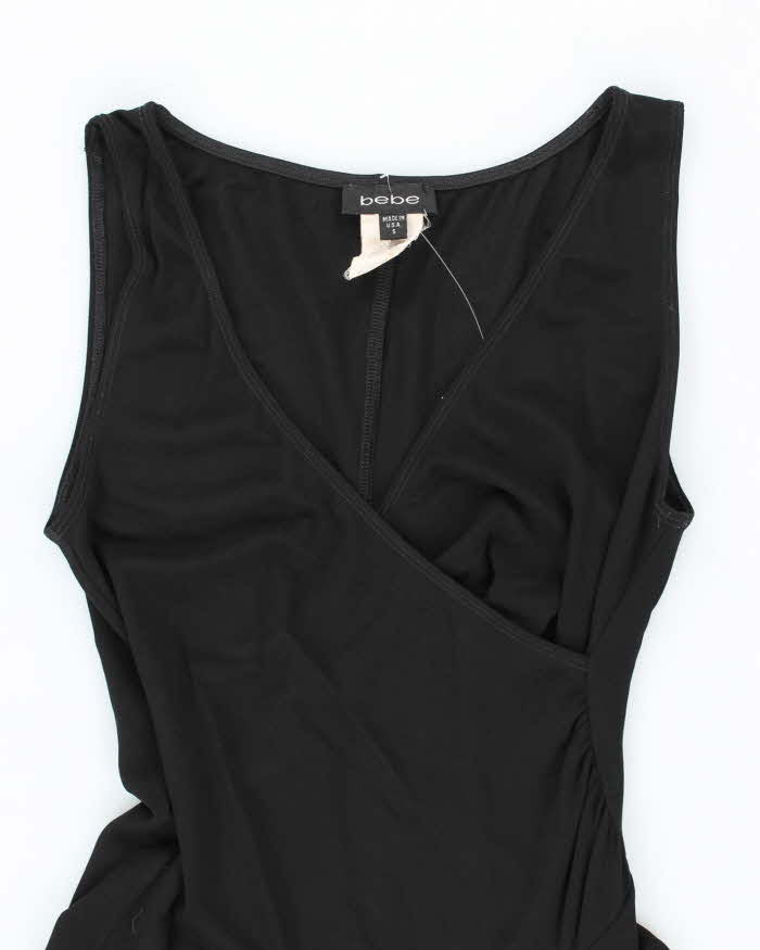 Vintage Y2k 00s Bebe Asymmetric Hem Dress - S