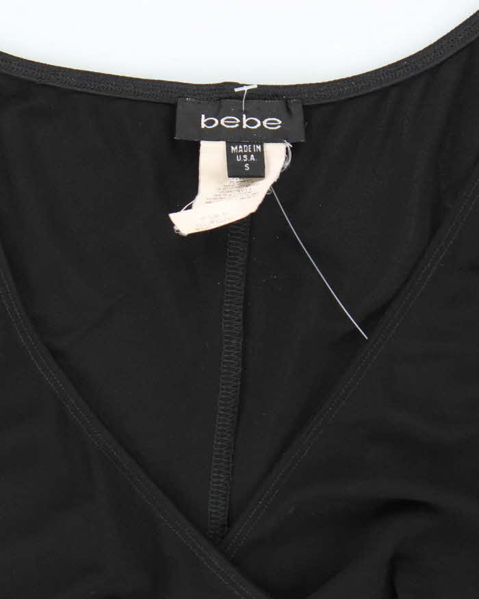 Vintage Y2k 00s Bebe Asymmetric Hem Dress - S