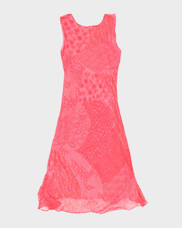 Vintage 90s Jessica Ruffle Detail Dress - M