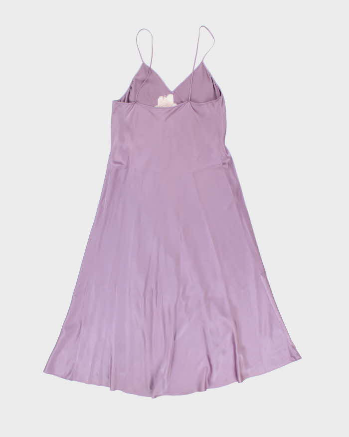 Vintage 90s Romantic Night Silk Slip Dress - S