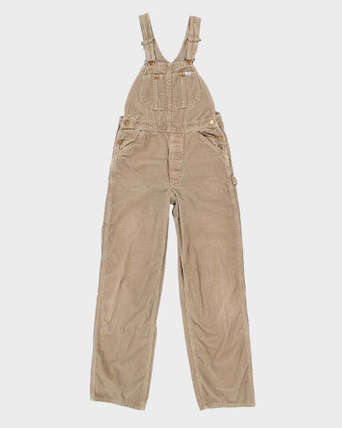 Vintage 70s Lee Corduroy Dungarees - S