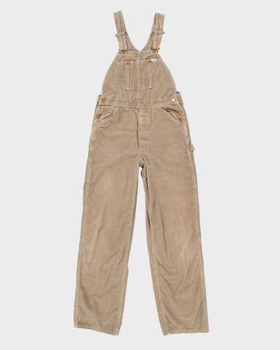 Vintage 70s Lee Corduroy Dungarees - S