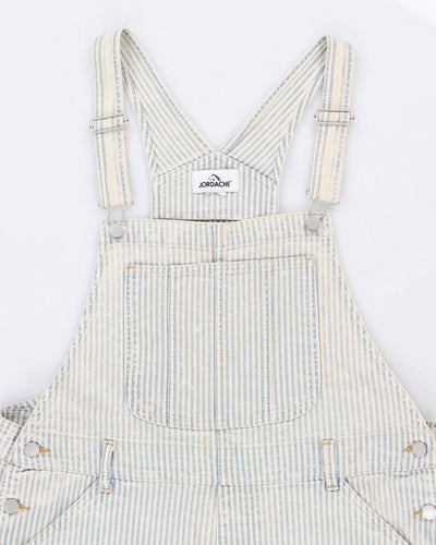Vintage 00s Jordache Striped Dungarees - L