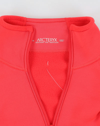 Arc'teryx Half Zip Pink Fleece - M