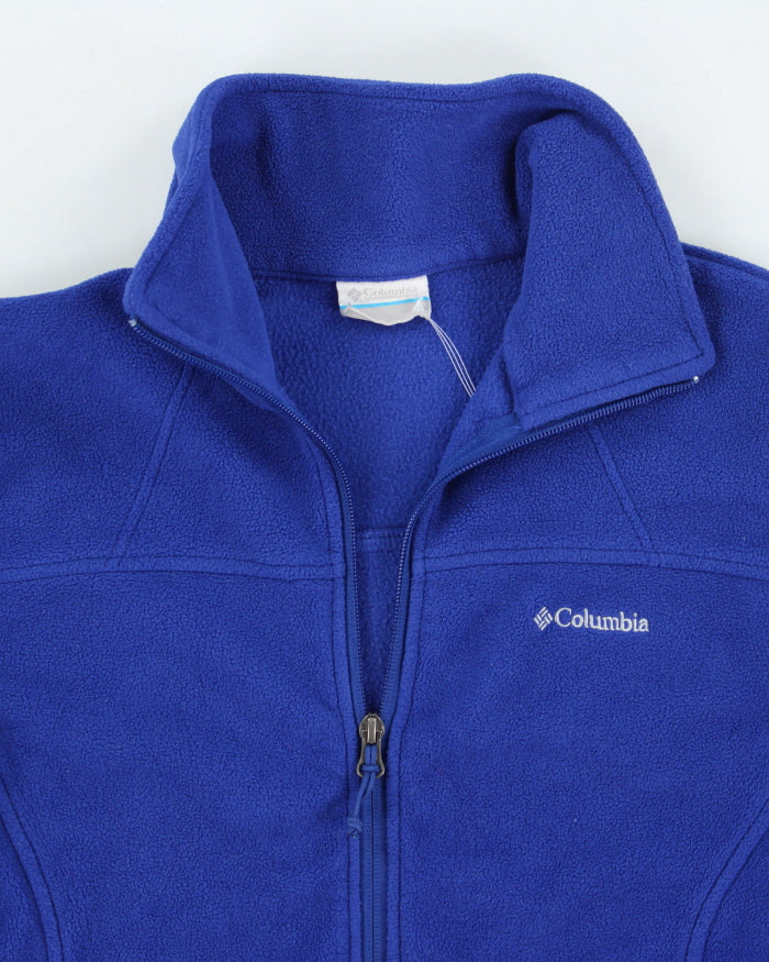 Columbia Blue Full-zip Fleece - M