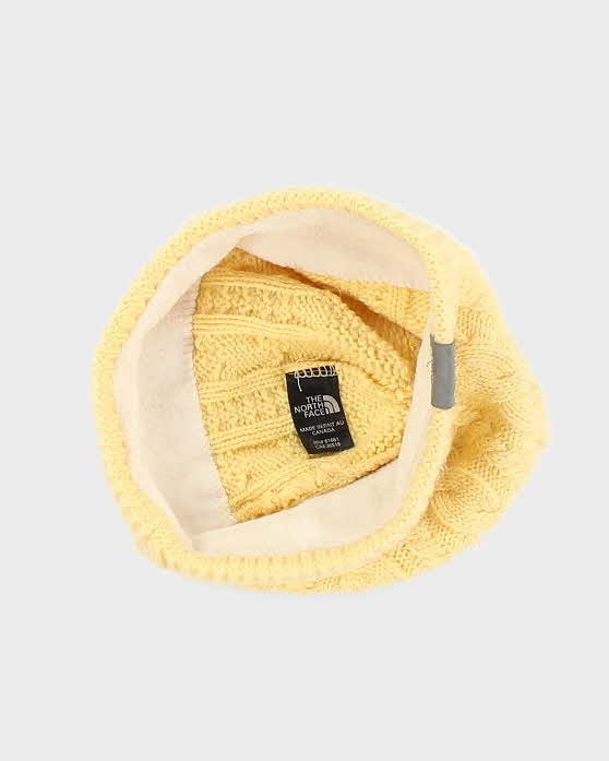 Vintage The North Face Lined Wool Blend Toque Beanie - OS