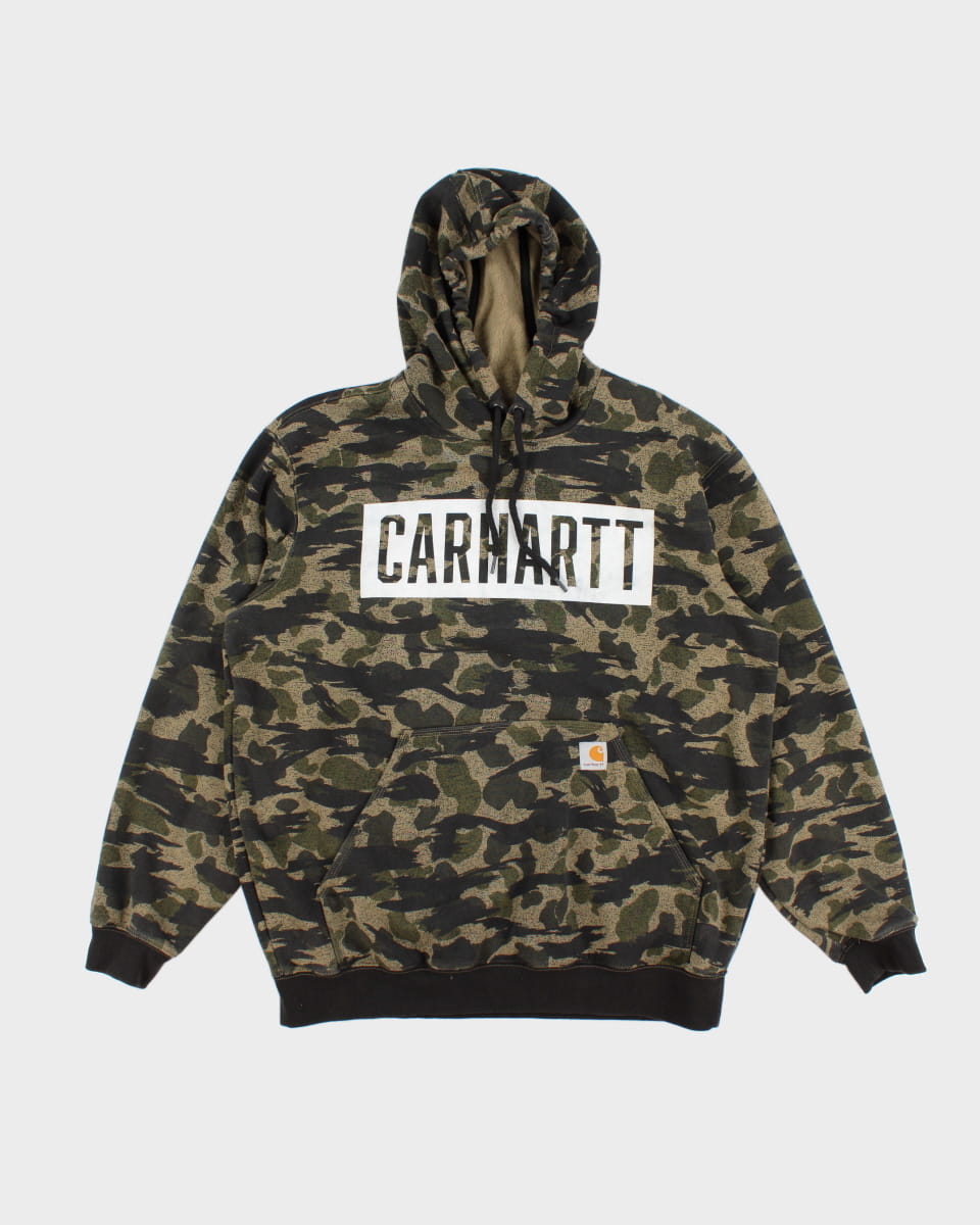Caterpillar Sweat à capuche doublé performance pour homme, noir, taille XL, Noir/blanc Caterpillar Sweat à capuche doublé performance pour homme, noir, taille XL, Noir/blanc