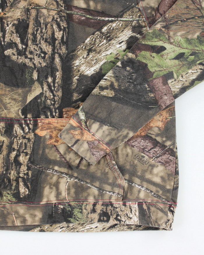 Vintage 2000's Mossy Oak Camouflage Hoodie - M