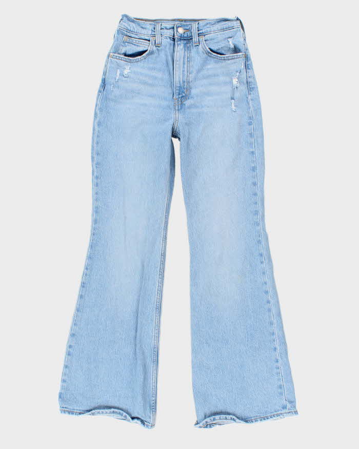 Women's Blue Levi's Light Wash Distressed Jeans - 25