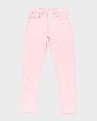 00s Levi's 501 Pink Jeans - W29 L30