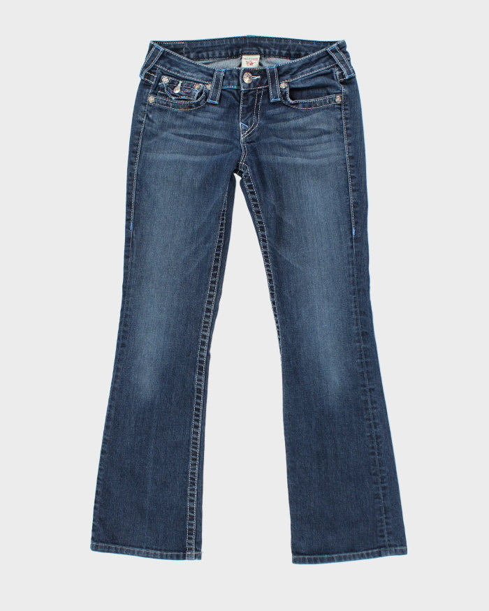 TRUE RELIGON》JOEY Boots cut denim w28 c denim