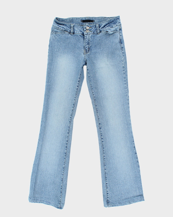 Y2k 00s Light-wash Bootcut Jeans - W32 L32