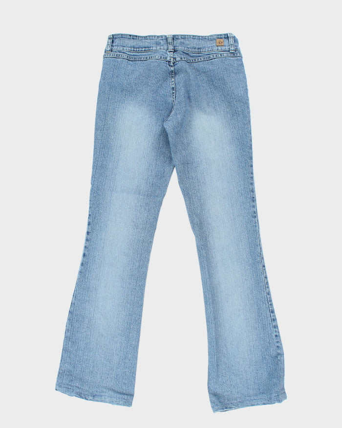 Y2k 00s Light-wash Bootcut Jeans - W32 L32