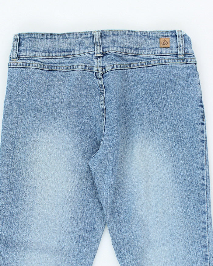 Y2k 00s Light-wash Bootcut Jeans - W32 L32