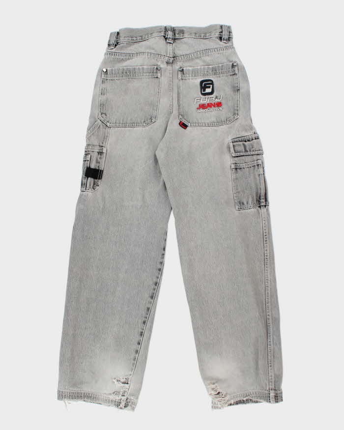 Vintage Y2K Fubu Stone Wash Relaxed Fit Jeans - W26 L29