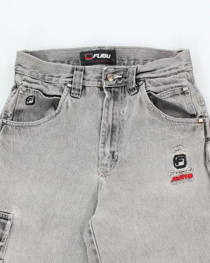Vintage Y2K Fubu Stone Wash Relaxed Fit Jeans - W26 L29