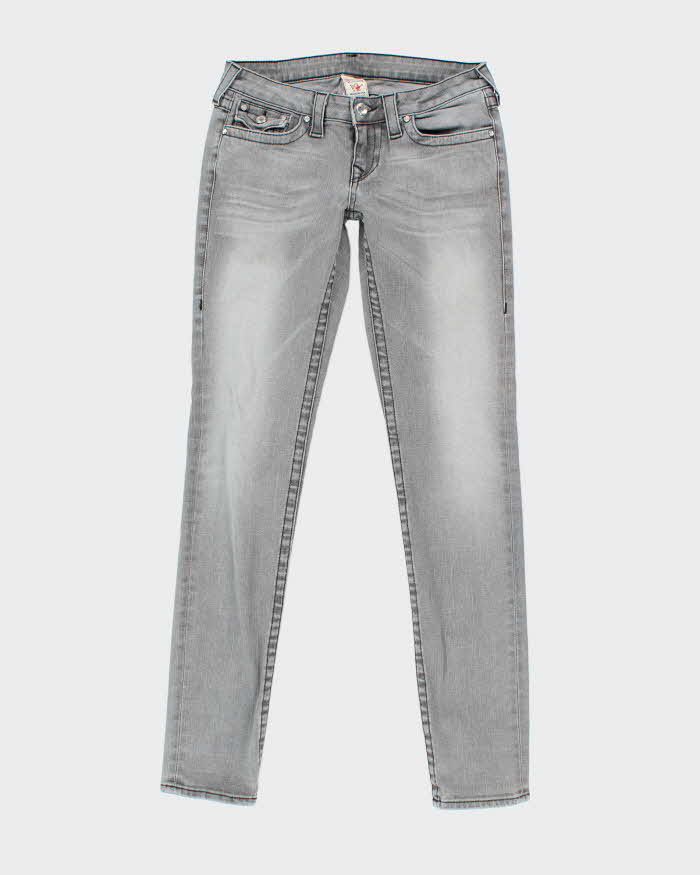 Vintage Y2k 00s True Religion Rhinestone Skinny Jeans - W29 L33 