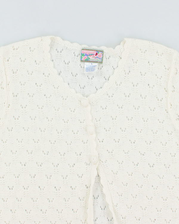 Vintage April Cornell Cardigan - L