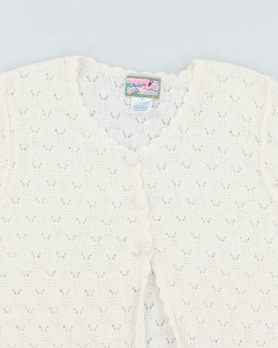 Vintage April Cornell Cardigan - L