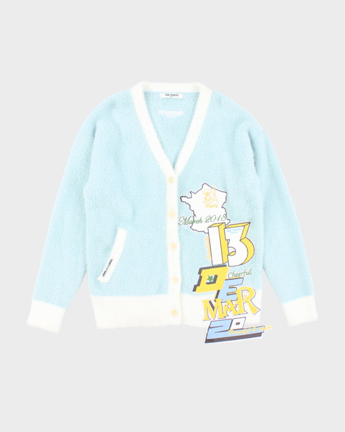 I3de Marzo Pairs March 2018 Patch Cardigan - M