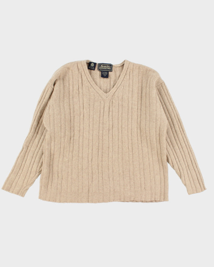 Vintage North Country Wool Jumper - L