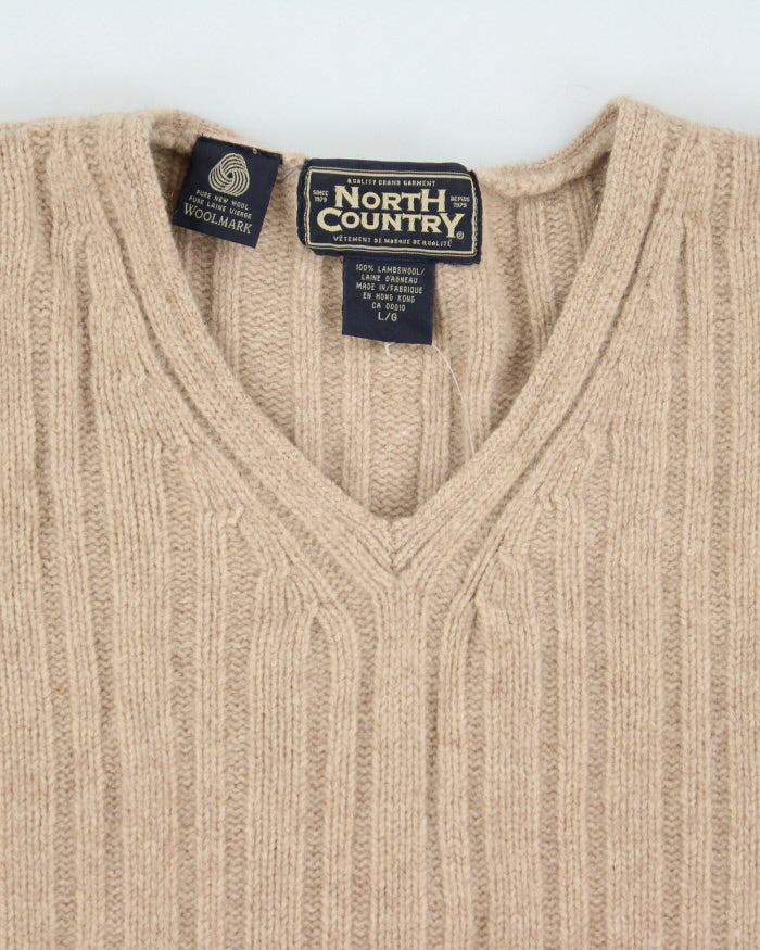 Vintage North Country Wool Jumper - L