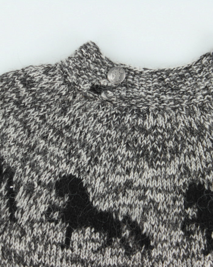 Vintage Wool Blend Horse jumper - M